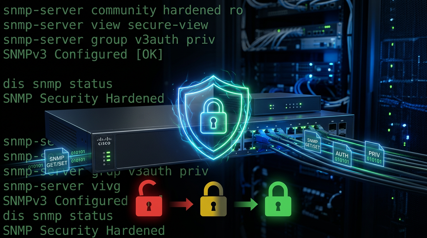 SNMP Security Hardening